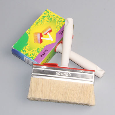 Ceiling Brush Wall Paint Brush With Plastic Handle Mixed Bristle Paint Brushes