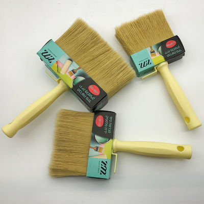 Ceiling Brush Wall Paint Brush With Plastic Handle Mixed Bristle Paint Brushes