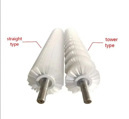 Cylindrical Roller Brush Customizable For Vegetable Potato Carrot Peeling And Cleaning