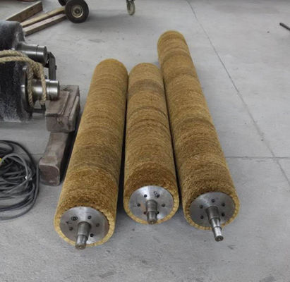 Wire Roller Winding Metal Wire Brush Roller Stainless Steel Wire Copper Plated Wire