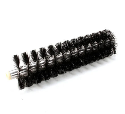 Flour Sieve Powder Function Stainless Steel Spiral Brush for Chicken Breading Table Parts