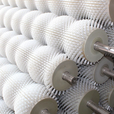Pharmaceutical Production Nylon Bristle Cylindrical Roller Tufted Brush With High Evaluation