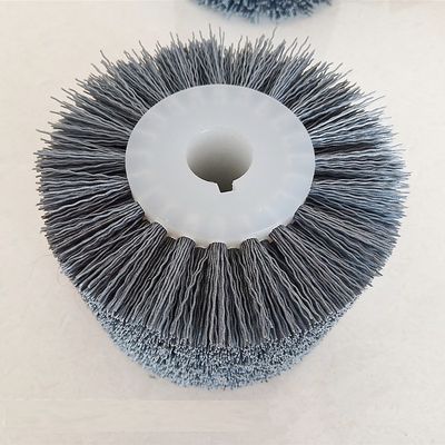 Abrasive Roller Brush Abrasive Nylon Brush Grit 80 for Wood Working