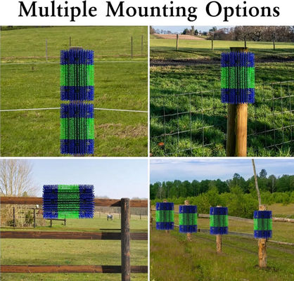 Full Massage Brush Kit Livestock Scratching Brush Upgraded Large Cow Brush for Cattle Cleaning
