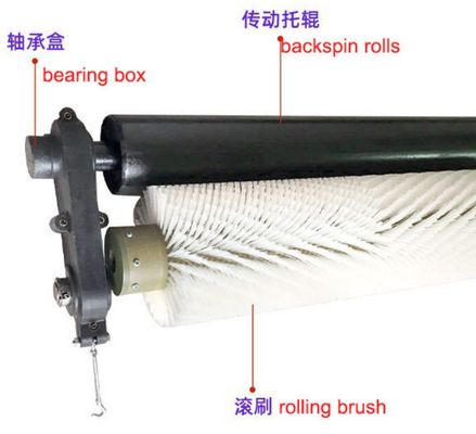 Non-Powered Belt Sweeper for Coal Mines Customizable Passive Brush Roller