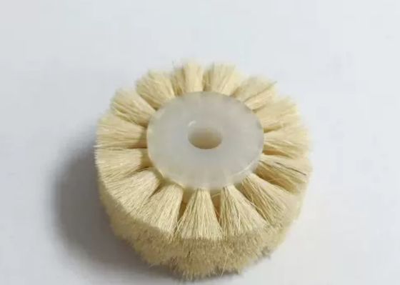 White Offset Brush Wheel Size 40x8x15mm Apply to Printing Press Brush Wheel, in the Press Wheel, Offset Press Ac