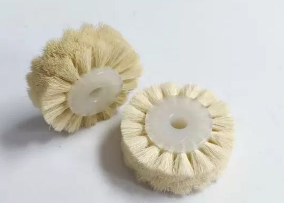 White Offset Brush Wheel Size 40x8x15mm Apply to Printing Press Brush Wheel, in the Press Wheel, Offset Press Ac