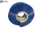 Customized Flexible Industrial Spiral Wire Brush , Nylon Spring Brush Steel Copper