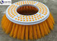 Poly Elgin Side Broom Road Sweeping Brush Industria Colorful Road Sweeper Brush Round Plastic Broom Base Thickness 20mm