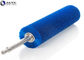 Nylon PP Cylindrical Roller Brush Electric Conveyor Customized Color Soft Bristle