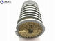 Rotary Coil Brush Industrial Plating Copper Wire Steel Wire Inside Disk Spiral Coil Brushes
