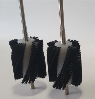 Mini 85mm Length Roller Brush Nylon Wheel Brush Steel Wire Wheel Brush