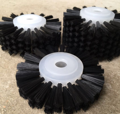 Mini 85mm Length Roller Brush Nylon Wheel Brush Steel Wire Wheel Brush