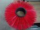 Sweeping Cleaning Synthetic Fibre Road Street Sweeper Ring Flat Brush