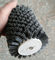 PP Core Brush Roller Cleaning With Abrasive Nylon Wire For Dust Removal