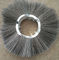 Roller Steel Plastic Mixed Wire Snow Sweeper Broom , Power Sweeper Replacement Brushes