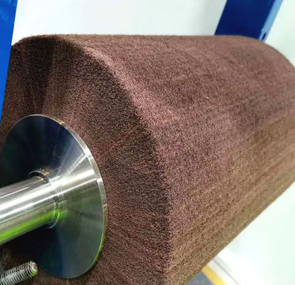 Scouring Cloth Polishing Roller Non Woven Cloth Grinding Brush Roller High Temperature Resistant