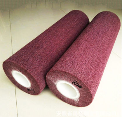 Scouring Cloth Polishing Roller Non Woven Cloth Grinding Brush Roller High Temperature Resistant