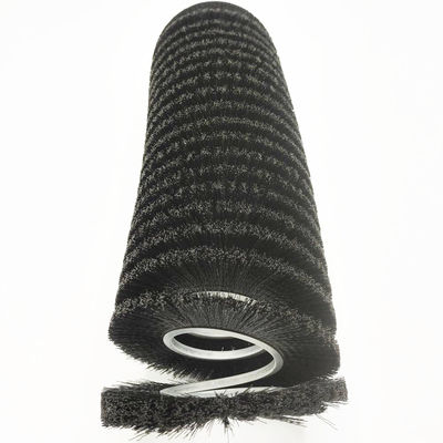 Hard Black Nylon Coil Spiral wound Wire Brush for Polishing