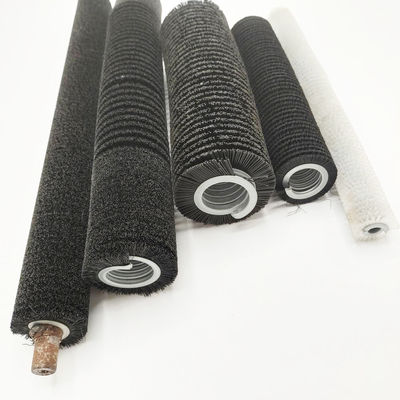 Hard Black Nylon Coil Spiral wound Wire Brush for Polishing