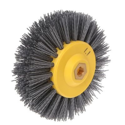 M14 Thread Polish  Abrasive Wire Wheel Cleaning Brush 150x40 For Wooden