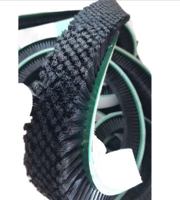 Cotton Nylon Materia 4 Meters Belt Brush For Panel Cleaning Machine