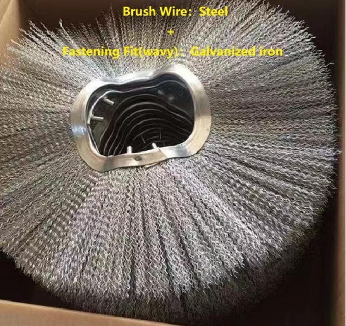 Hydraulic Broom Skid Steer Loader Power Sweeper Brush