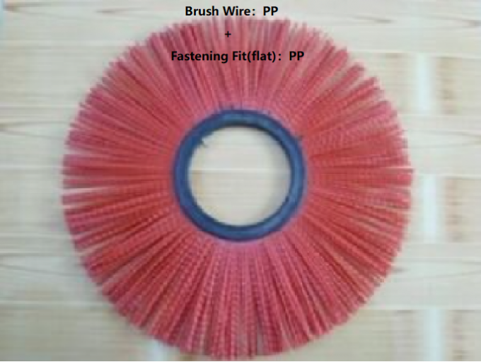 10" 25" Bobcat Sweeper Brush Flat Wafer Flat Ring Sweeper Broom Brushes