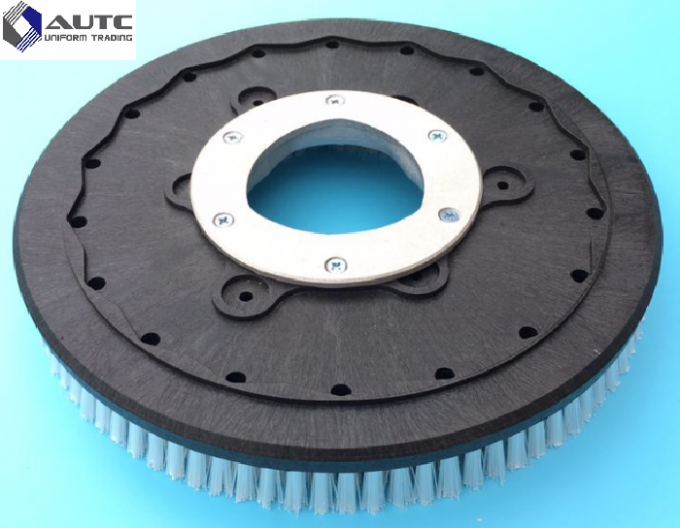 17 Inch Marble Rotary Floor Machine Brushes , Nylon Scrub Brush Hand
