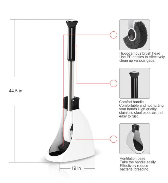 PP Industrial Toilet Bowl Brush Strong Decontamination Easy Cleaning Modern