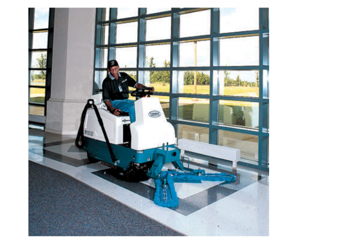 Easy Handling Industrial Floor Sweeper Machine Ride On Floor Sweeper ...