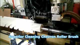 A Closer Look: Chevron Type Cleaning Roller Brush