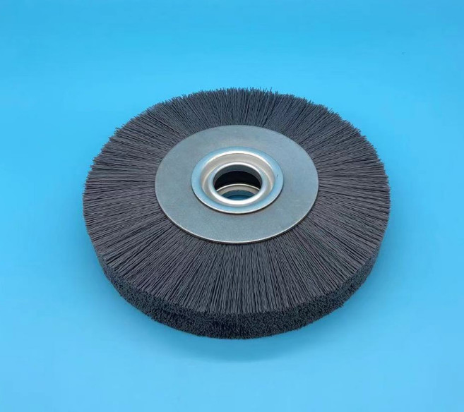 Diameter 200mm Abrasive Wire Polishing Wheel Brush Surface Grinding