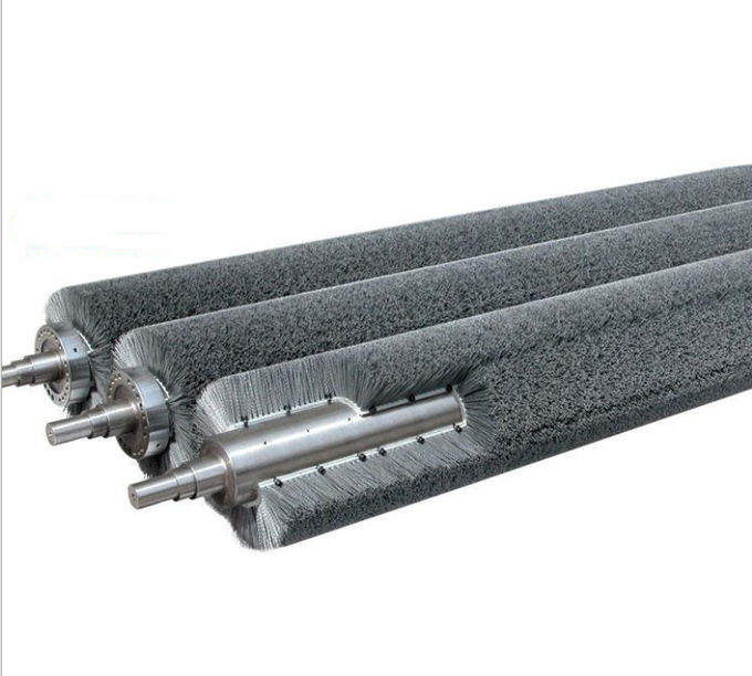 Grinding Polishing Abrasive Brush Roller Custom Cylindrical Brush Steel