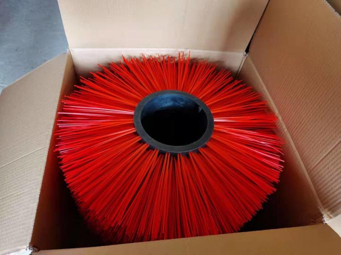 Poly Flat Wafer Broom Replacement Brush PP Road Cleaning Ring Brush