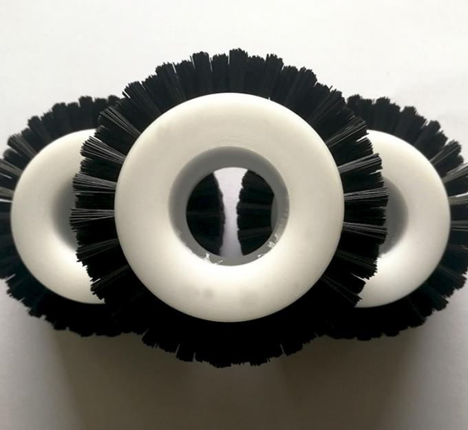 Round Nylon Brush Wheel For Mechanical Cleaning Dust Removal
